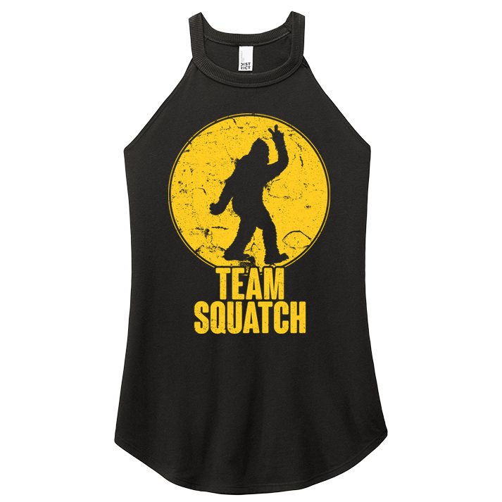 Team Squatch Bigfoot Sasquatch Women's Perfect Tri Rocker Tank
