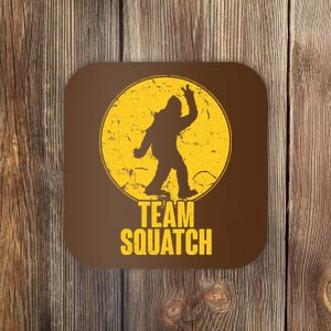 Team Squatch Bigfoot Sasquatch Coaster