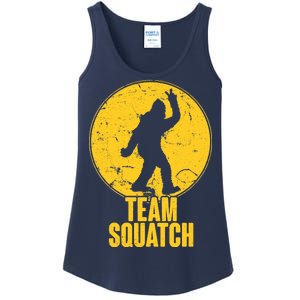 Team Squatch Bigfoot Sasquatch Ladies Essential Tank