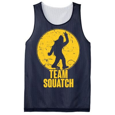 Team Squatch Bigfoot Sasquatch Mesh Reversible Basketball Jersey Tank