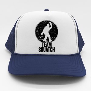 Team Squatch Bigfoot Sasquatch Trucker Hat