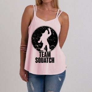 Team Squatch Bigfoot Sasquatch Women's Strappy Tank