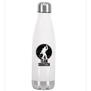 Team Squatch Bigfoot Sasquatch Stainless Steel Insulated Water Bottle