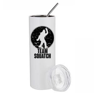 Team Squatch Bigfoot Sasquatch Stainless Steel Tumbler