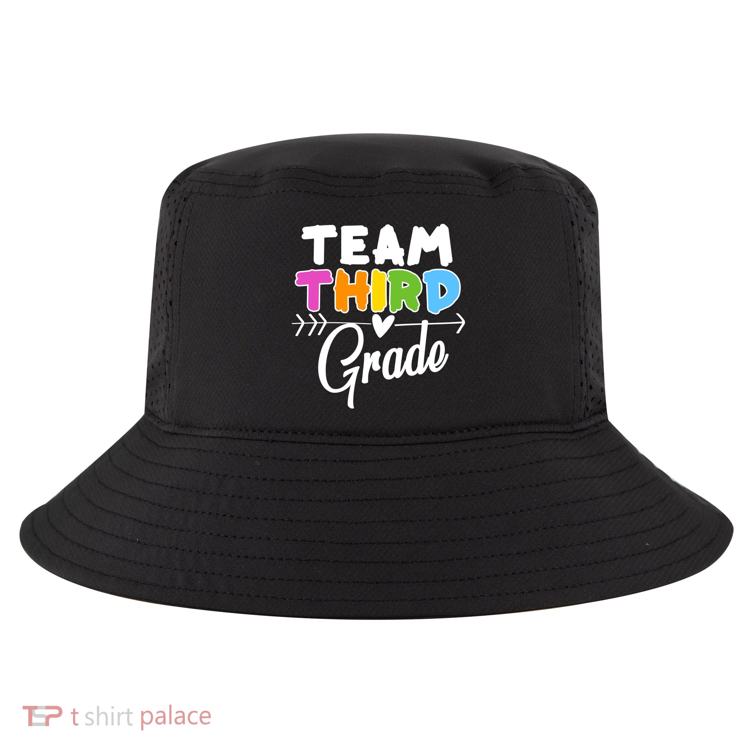 Team Third Grade Arrow Heart Cool Comfort Performance Bucket Hat