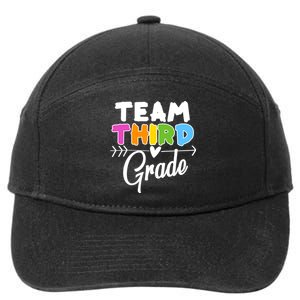 Team Third Grade Arrow Heart 7-Panel Snapback Hat