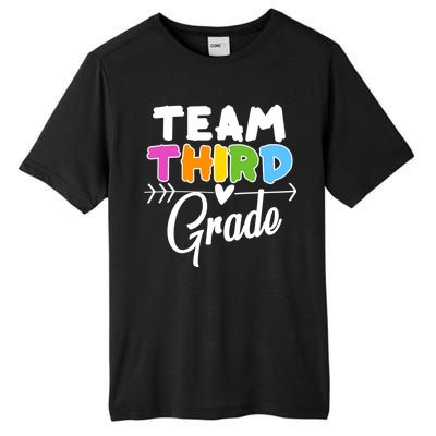 Team Third Grade Arrow Heart Tall Fusion ChromaSoft Performance T-Shirt