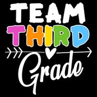Team Third Grade Arrow Heart 16 in Basic Backpack