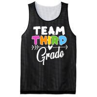 Team Third Grade Arrow Heart Mesh Reversible Basketball Jersey Tank