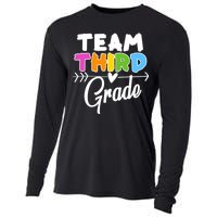 Team Third Grade Arrow Heart Cooling Performance Long Sleeve Crew