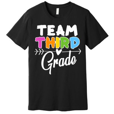 Team Third Grade Arrow Heart Premium T-Shirt