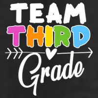 Team Third Grade Arrow Heart Golf Towel