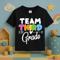 Team Third Grade Arrow Heart Toddler T-Shirt