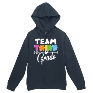 Team Third Grade Arrow Heart Urban Pullover Hoodie