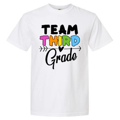 Team Third Grade Arrow Heart Garment-Dyed Heavyweight T-Shirt