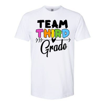 Team Third Grade Arrow Heart Softstyle CVC T-Shirt