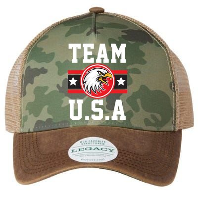 Team U.S.A. Logo Legacy Tie Dye Trucker Hat