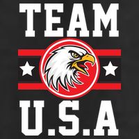 Team U.S.A. Logo Adult Drive Performance Visor