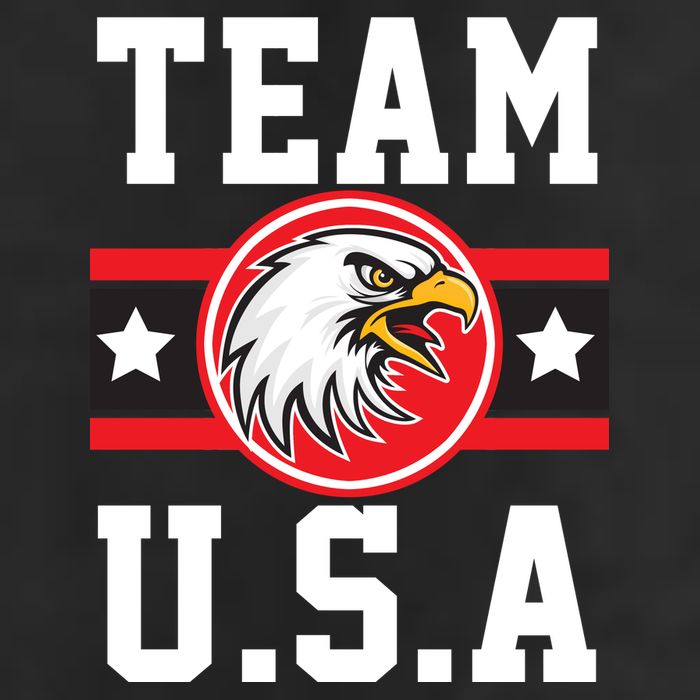 Team U.S.A. Logo Adult Drive Performance Visor