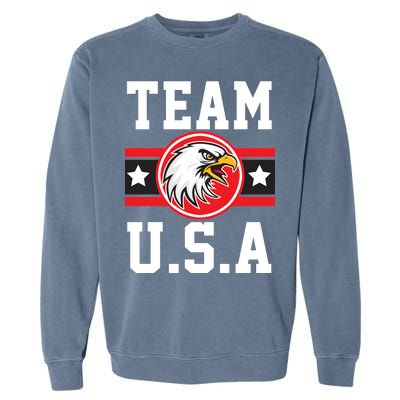 Team U.S.A. Logo Garment-Dyed Sweatshirt