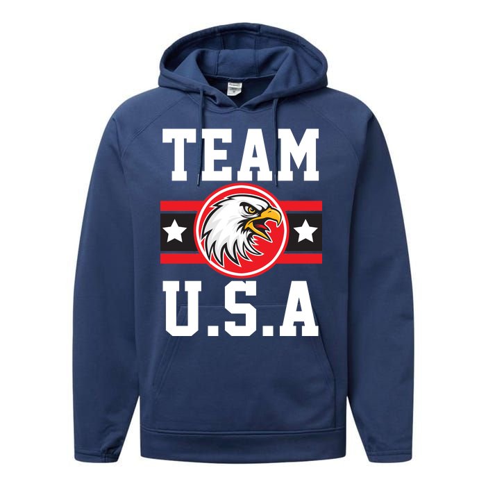 Team U.S.A. Logo Performance Fleece Hoodie