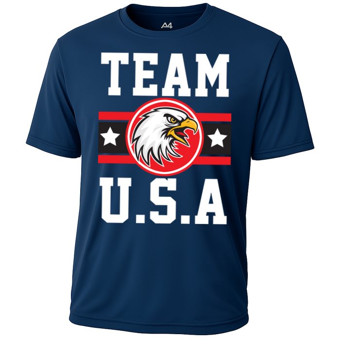 Team U.S.A. Logo Cooling Performance Crew T-Shirt