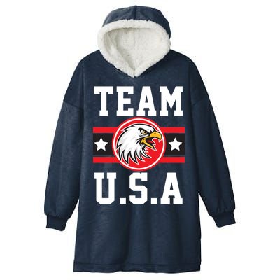 Team U.S.A. Logo Hooded Wearable Blanket