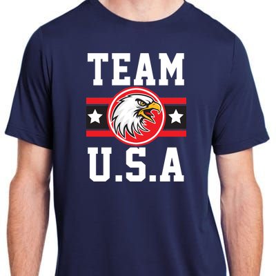 Team U.S.A. Logo Adult ChromaSoft Performance T-Shirt