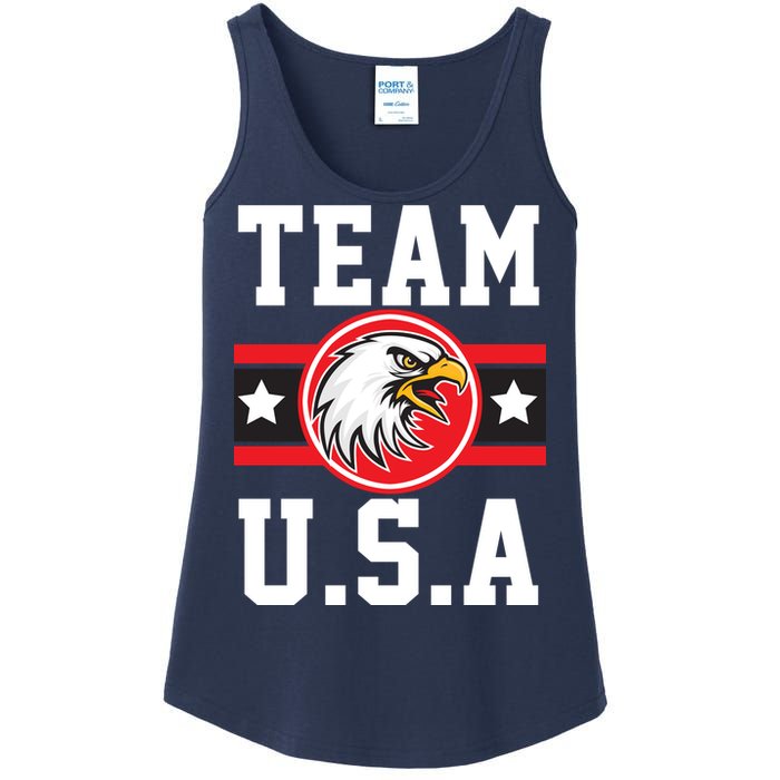 Team U.S.A. Logo Ladies Essential Tank