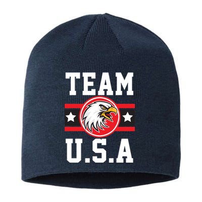 Team U.S.A. Logo Sustainable Beanie