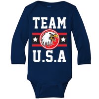 Team U.S.A. Logo Baby Long Sleeve Bodysuit