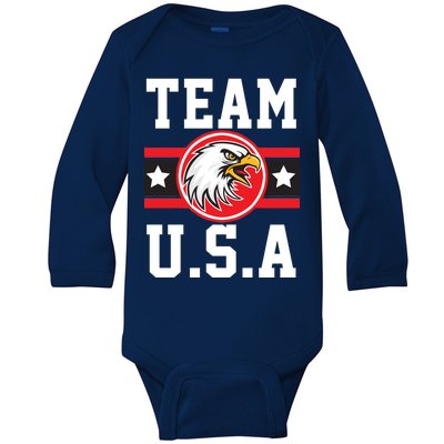 Team U.S.A. Logo Baby Long Sleeve Bodysuit