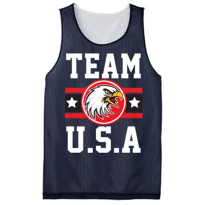 Team U.S.A. Logo Mesh Reversible Basketball Jersey Tank