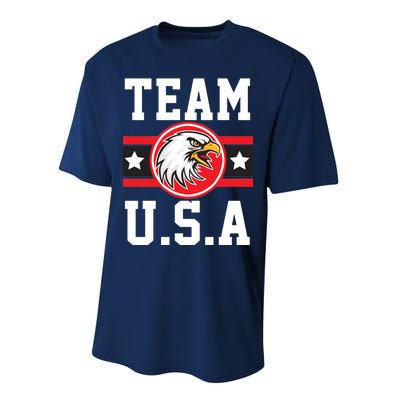 Team U.S.A. Logo Performance Sprint T-Shirt