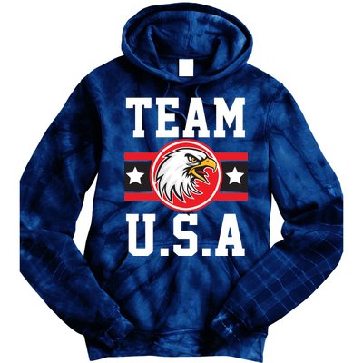 Team U.S.A. Logo Tie Dye Hoodie