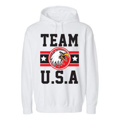 Team U.S.A. Logo Garment-Dyed Fleece Hoodie