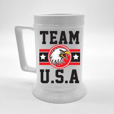 Team U.S.A. Logo Beer Stein