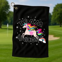 Team Unicorn Golf Towel