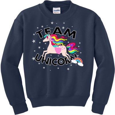 Team Unicorn Kids Sweatshirt