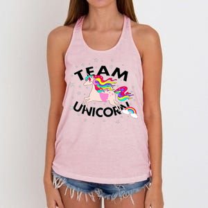 Team Unicorn Women's Knotted Racerback Tank