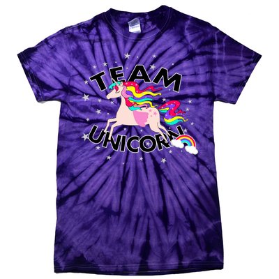 Team Unicorn Tie-Dye T-Shirt