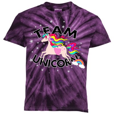 Team Unicorn Kids Tie-Dye T-Shirt