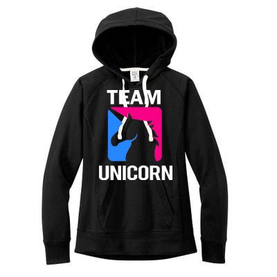 Team Unicorn Logo Women's Fleece Hoodie