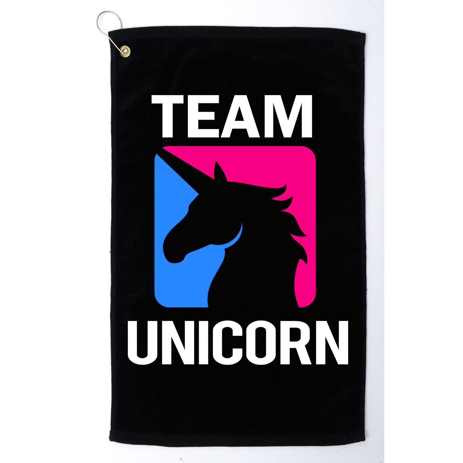 Team Unicorn Logo Golf Towel