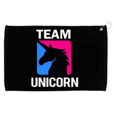 Team Unicorn Logo Grommeted Golf Towel