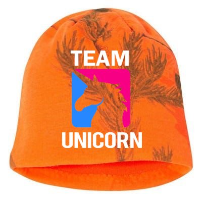 Team Unicorn Logo Kati - Camo Knit Beanie