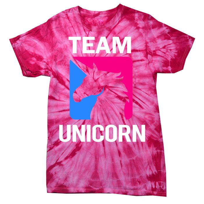 Team Unicorn Logo Tie-Dye T-Shirt