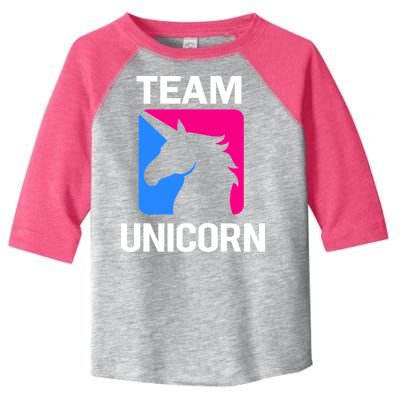 Team Unicorn Logo Toddler Fine Jersey T-Shirt