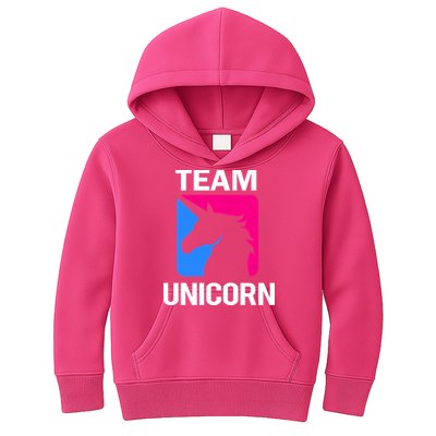 Team Unicorn Logo Kids Hoodie