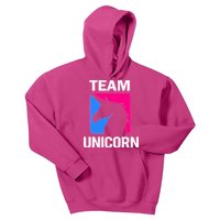 Team Unicorn Logo Kids Hoodie